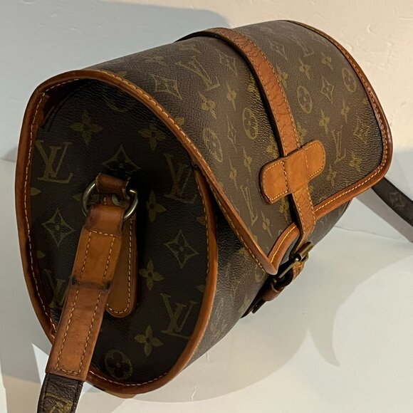 Sold-Authentic Louis Vuitton Monogram Marne Shoulder Bag M51369 w Dust Bag - Picture 10 of 12